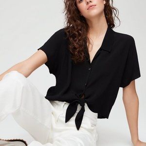 Tie-Front Aritzia Blouse